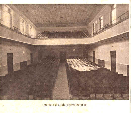 la sala nel 1913